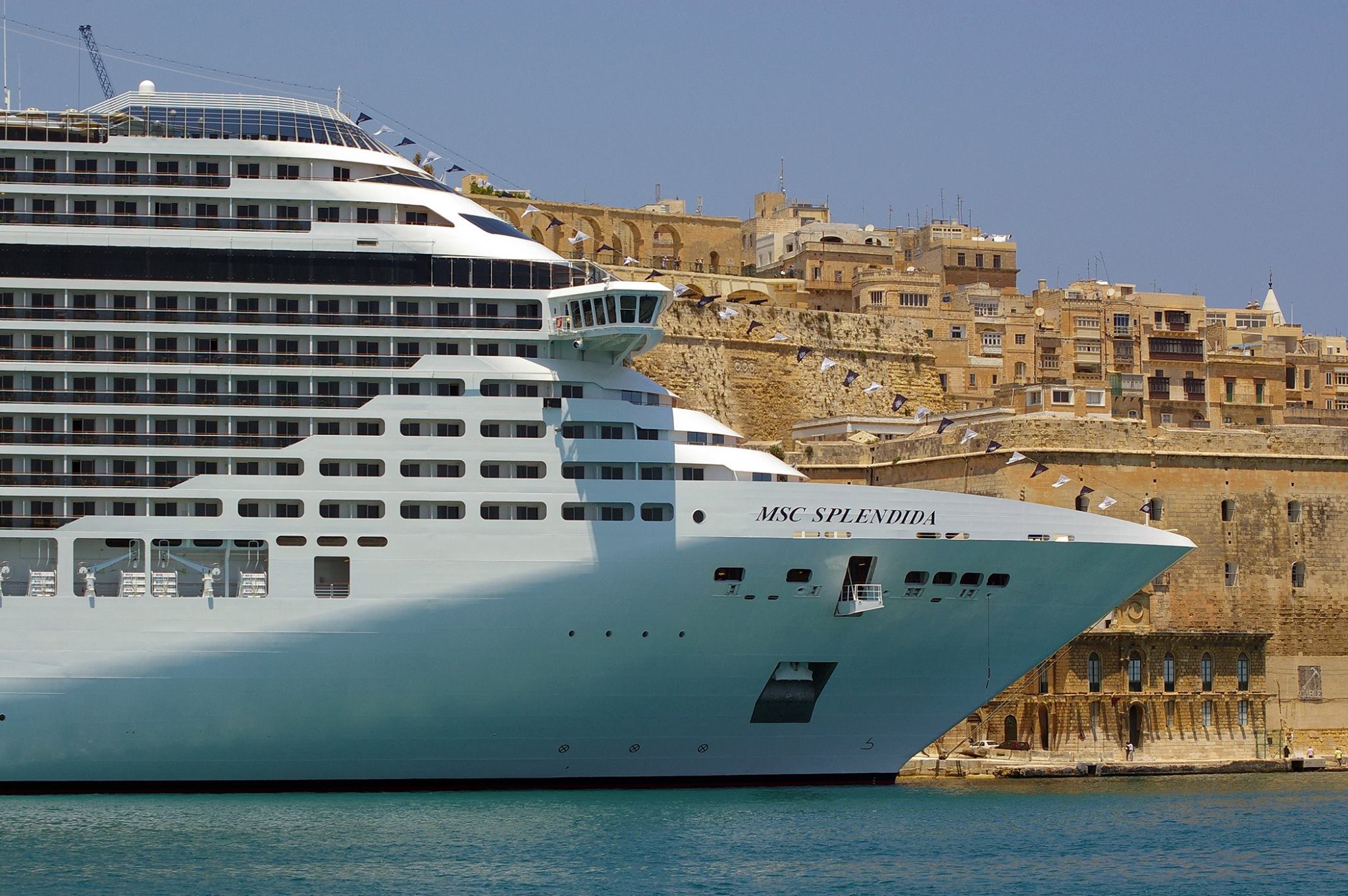 cruise liners statistics malta